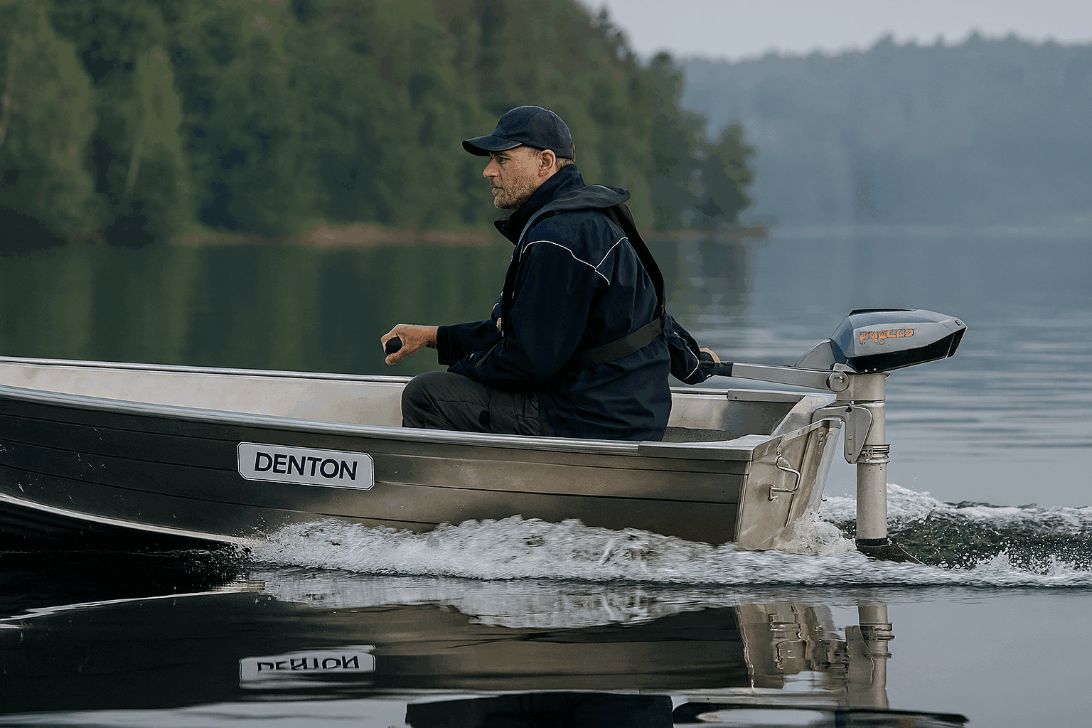 when hunting from a boat