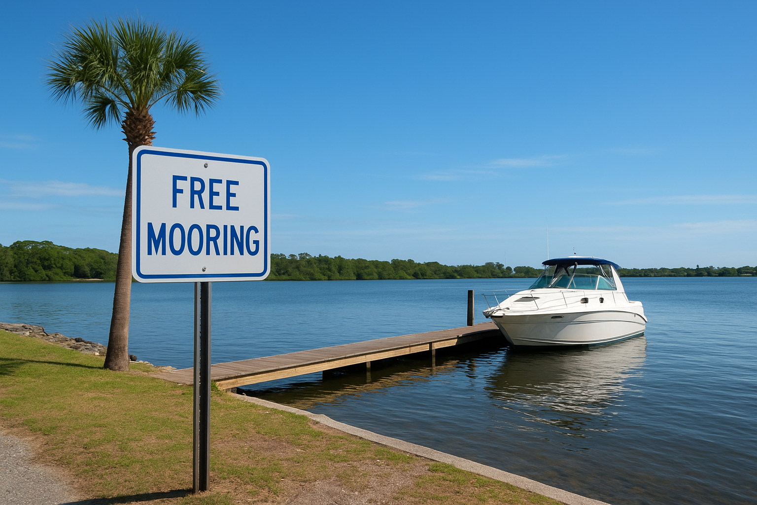 where can I park my boat for free