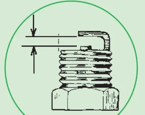 adjust spark plug