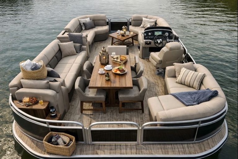 10 Smart Pontoon Boat Layout Ideas That Save Space